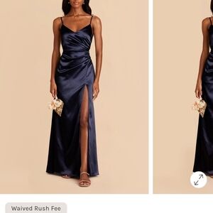 Navy Blue Prom Dress Formal Long Homecoming Snowcoming Bridesmaid
